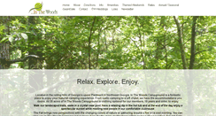 Desktop Screenshot of inthewoodscampground.com